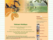 Tablet Screenshot of haivenu-vietnam.com